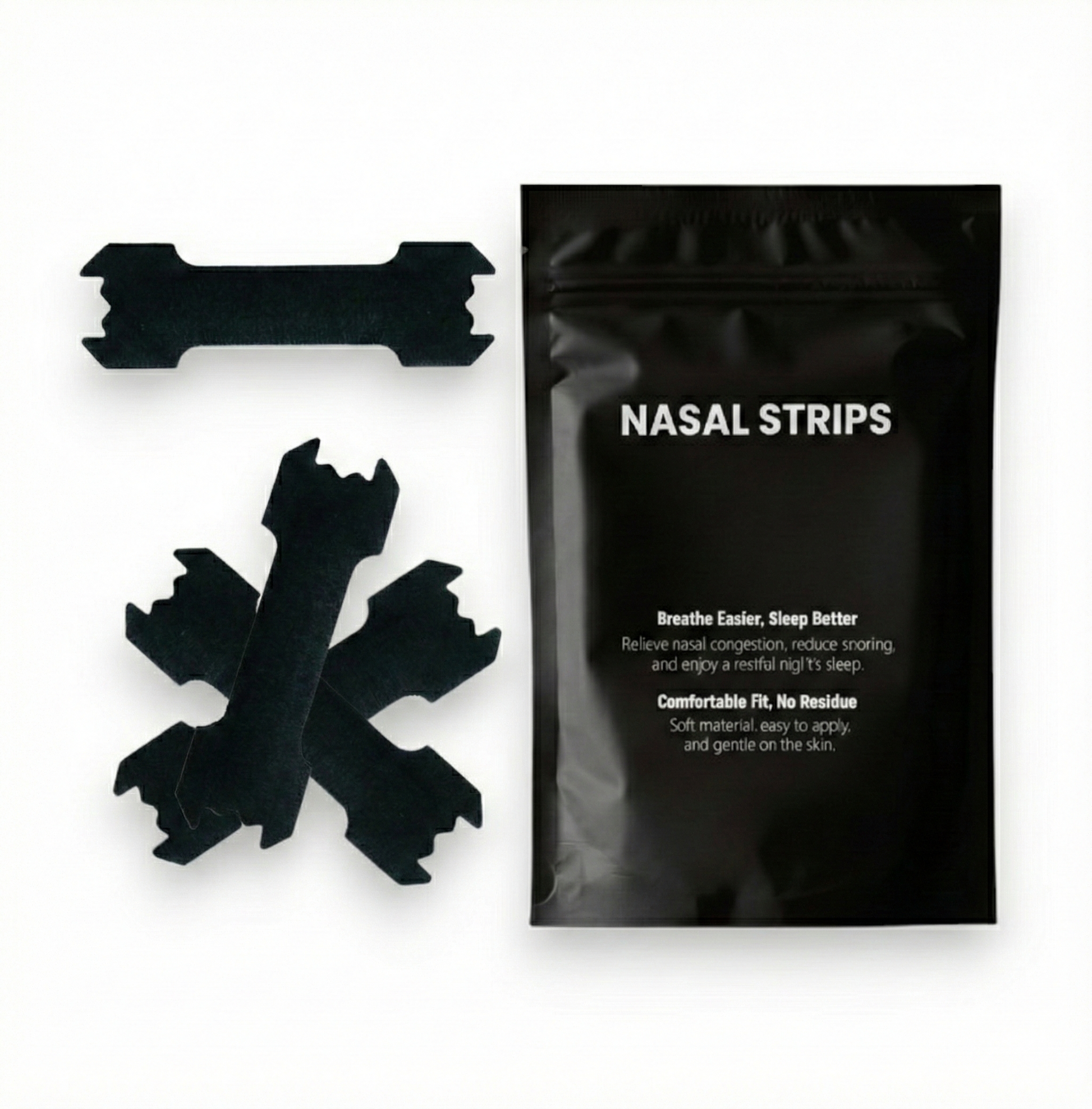 Black Nasal Strips — Breathe Better, Perform Better - Gentiso